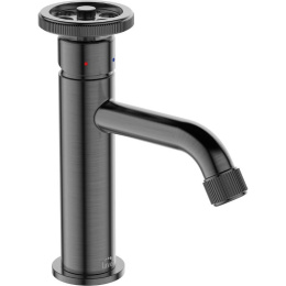 Laveo Muro – bateria umywalkowa stojąca z korkiem BAU 922D