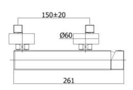 Paffoni Level Bateria Prysznicowa Ścienna Z Zestawem Natryskowym Chrom LEC168DCR