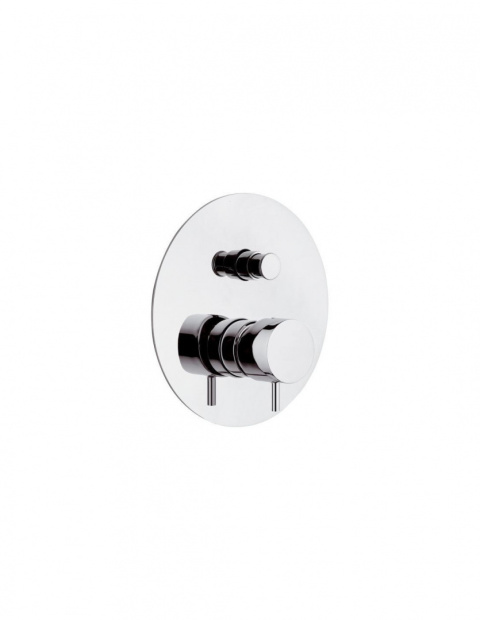 DANIEL TOKYO Bateria prysznicowa podtynkowa 2-drożna chrom TX612CR DANIEL TOKYO Bateria prysznicowa podtynkowa 2-drożna chrom TX612CR