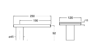 Paffoni Stick Crs-Due wylewka wannowa stojąca chrom BD316CR Paffoni Stick Crs-Due wylewka wannowa stojąca chrom BD316CR