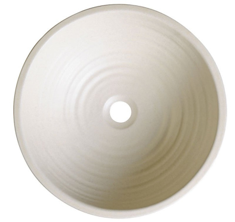Sapho ATTILA umywalka nablatowa ceramiczna, średnica 44cm, kość słoniowa DK005 Sapho ATTILA umywalka nablatowa ceramiczna, średnica 44cm, kość słoniowa DK005