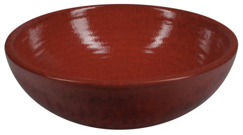 Sapho ATTILA umywalka nablatowa ceramiczna, średnica 44cm, pomidorowa DK003 Sapho ATTILA umywalka nablatowa ceramiczna, średnica 44cm, pomidorowa DK003