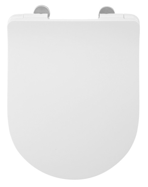 Sapho EDITA deska WC SLIM, SOFT CLOSE, duroplast , biała 1703-458 Sapho EDITA deska WC SLIM, SOFT CLOSE, duroplast , biała 1703-458