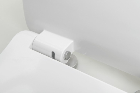 Sapho EDITA deska WC SLIM, SOFT CLOSE, duroplast , biała 1703-458 Sapho EDITA deska WC SLIM, SOFT CLOSE, duroplast , biała 1703-458