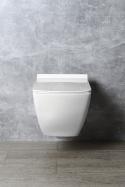 Sapho PURITY WC wiszące z prysznicem bidetowym 35x55,5cm, biały 10PL02007-DL