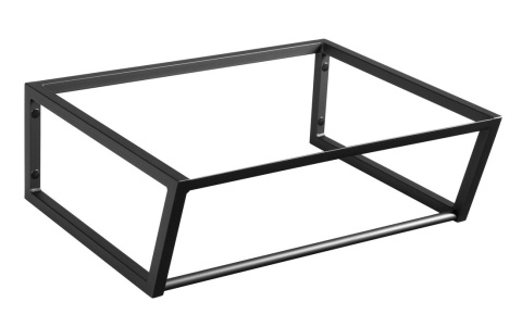 Sapho SKA konsola pod umywalkę, 600x200x460mm, czarny mat SKA201 Sapho SKA konsola pod umywalkę, 600x200x460mm, czarny mat SKA201