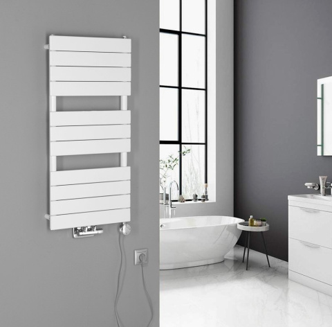 Aqualine BONDI grzejnik łazienkowy 450x934mm, biały DC400T Aqualine BONDI grzejnik łazienkowy 450x934mm, biały DC400T
