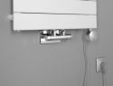 Aqualine BONDI grzejnik łazienkowy 450x934mm, biały DC400T