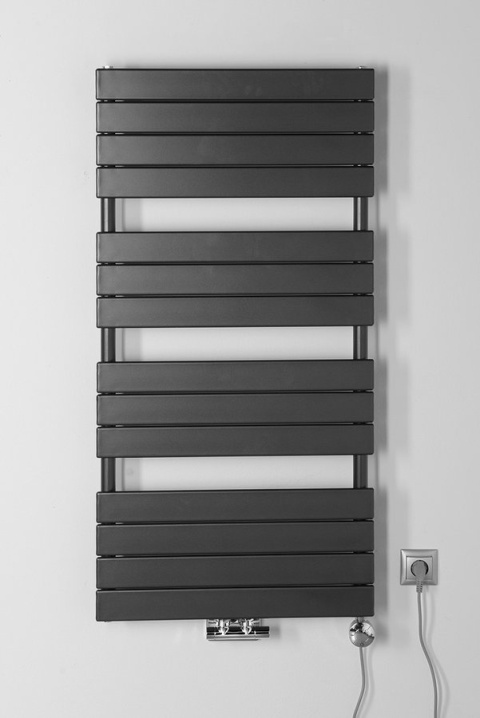 Aqualine BONDI grzejnik łazienkowy 600x1222mm, antracyt DC425T Aqualine BONDI grzejnik łazienkowy 600x1222mm, antracyt DC425T