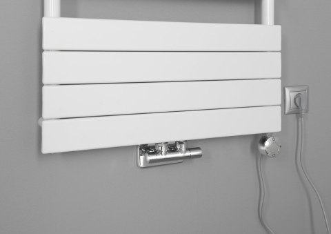 Aqualine BONDI grzejnik łazienkowy 600x1222mm, biały DC420T Aqualine BONDI grzejnik łazienkowy 600x1222mm, biały DC420T