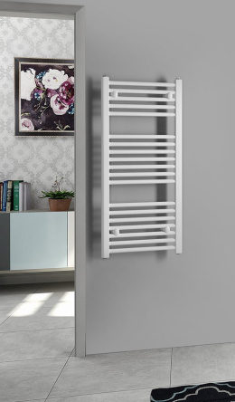 Aqualine DIRECT Grzejnik łazienkowy płaski, 450x986 mm, 426 W, biały ILR94E