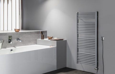 Aqualine DIRECT grzejnik łazienkowy płaski, 1320x600, 714 W, srebro strukturalne ILS36E Aqualine DIRECT grzejnik łazienkowy płaski, 1320x600, 714 W, srebro strukturalne ILS36E
