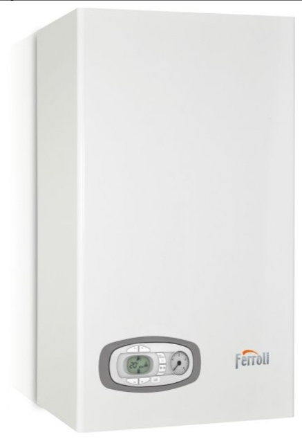 Ferroli DIVATECH C24 D LN Kocioł gazowy dwufunkcyjny z otwartą komorą spalania 0DCC4YWA Ferroli DIVATECH C24 D LN Kocioł gazowy dwufunkcyjny z otwartą komorą spalania 0DCC4YWA