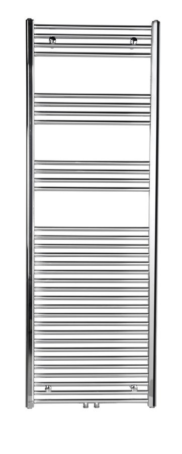 Sapho ALYA grzejnik łazienkowy prosty 450x800 mm, podłączenie centralne, chrom 1145-01