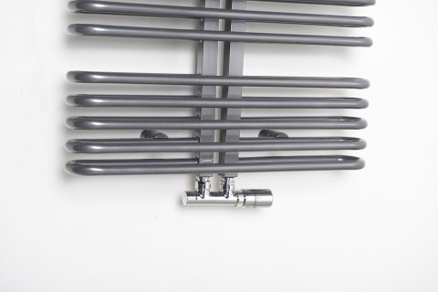 Sapho ASTRA grzejnik łazienkowy 600x1170 mm, 850 W, antracyt AS519 Sapho ASTRA grzejnik łazienkowy 600x1170 mm, 850 W, antracyt AS519