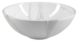 Sapho DALMA umywalka ceramiczna 42x16,5x42 cm, carrara MM117