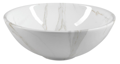 Sapho DALMA umywalka ceramiczna 42x16,5x42 cm, carrara MM117 Sapho DALMA umywalka ceramiczna 42x16,5x42 cm, carrara MM117