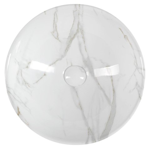 Sapho DALMA umywalka ceramiczna 42x16,5x42 cm, carrara MM117 Sapho DALMA umywalka ceramiczna 42x16,5x42 cm, carrara MM117