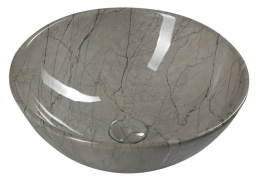 Sapho DALMA umywalka ceramiczna 42x16,5x42 cm, grigio MM113