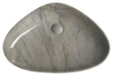 Sapho DALMA umywalka nablatowa ceramiczna 58,5x14x39 cm, grigio MM213