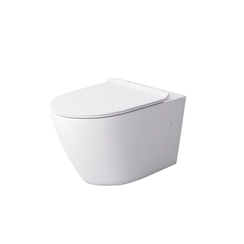 MASSI Miska WC Z Deską DECOS Slim Rimless MSM-3673RIMSLIM