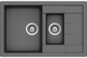 SCHOCK MANHATTAN D-150S CRISTALITE+ Zlewozmywak Granitowy 78x50cm Kolor Croma