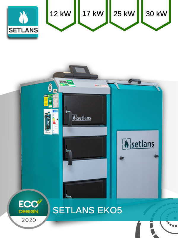SETLANS EKO 5 Kocioł Na Ekogroszek 12 kW SETLANS EKO 5 Kocioł Na Ekogroszek 12 kW