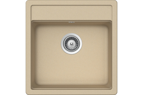 Schock NEMO N-100S CRISTALITE+ Zlewozmywak Granitowy 51x49cm Kolor Moonstone