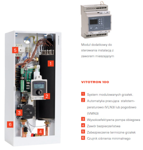 VIESSMANN VITOTRON 100 TYP VMN3 12-24KW KOCIOŁ ELEKTRYCZNY Z NACZYNIEM PRZEPONOWYM STEROWANY ZALEŻNIE OD POGODY Z020840 VIESSMANN VITOTRON 100 TYP VMN3 12-24KW KOCIOŁ ELEKTRYCZNY Z NACZYNIEM PRZEPONOWYM STEROWANY ZALEŻNIE OD POGODY Z020840