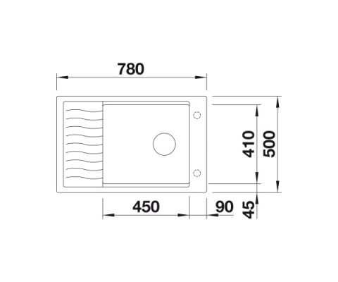 BLANCO ELON XL 6 S Zlewozmywak Granitowy Silgranit PuraDur Czarny odwracalny 78x50 InFino, kratka ociekowa 525883 BLANCO ELON XL 6 S Zlewozmywak Granitowy Silgranit PuraDur Czarny odwracalny 78x50 InFino, kratka ociekowa 525883