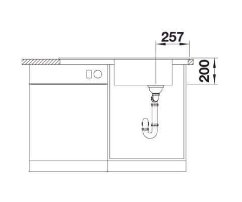 BLANCO FARON XL 6 S Zlewozmywak Granitowy 100x50 Antracyt odwracalny, InFino 524803 BLANCO FARON XL 6 S Zlewozmywak Granitowy 100x50 Antracyt odwracalny, InFino 524803