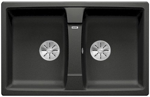 BLANCO LEXA 8 Zlewozmywak Granitowy Antracyt 78x50 odwracalny, InFino 524960
