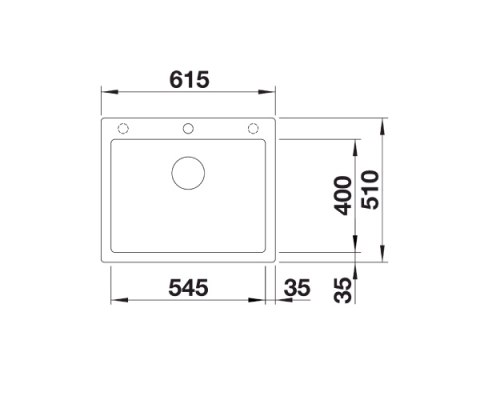 BLANCO PLEON 6 Silgranit Zlewozmywak Granitowy 61,5x51 PuraDur Czarny, InFino 525953 BLANCO PLEON 6 Silgranit Zlewozmywak Granitowy 61,5x51 PuraDur Czarny, InFino 525953
