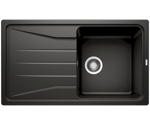 BLANCO SONA 5 S Silgranit Zlewozmywak Granitowy PuraDur Czarny 86x50 odwracalny 525972
