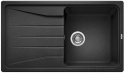 BLANCO SONA 5 S Silgranit Zlewozmywak Granitowy PuraDur Antracyt 86x50 odwracalny 519671