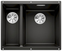 BLANCO SUBLINE 340/160-U Zlewozmywak Granitowy 55,5x46 PuraDur Czarny, prawa, InFino 525986