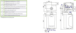 De Dietrich MCR3 evo 24/28 MI kocioł kondensacyjny dwufunkcyjny + regulator iSense 7716672IS