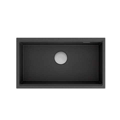 Quadron CLARK 760 Zlewozmywak Granitowy 76x43,5cm GraniteQ Hard Rock onyx BM7643221U-BL-BS