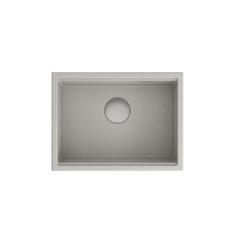 Quadron CLARK Zlewozmywak Granitowy 58x43,5cm Hard Rock concrete BM5843221U-GR-BS Quadron CLARK Zlewozmywak Granitowy 58x43,5cm Hard Rock concrete BM5843221U-GR-BS