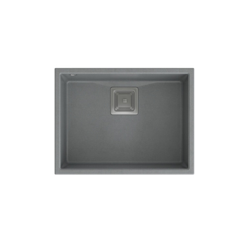 Quadron DAVID 50 GraniteQ Zlewozmywak Granitowy silver stone/elementy stalowe HQD5542U5-BS