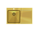 Quadron RUSSEL 111 Zlewozmywak Stalowy SteelQ PVD złoty HB7912PVDBSG1
