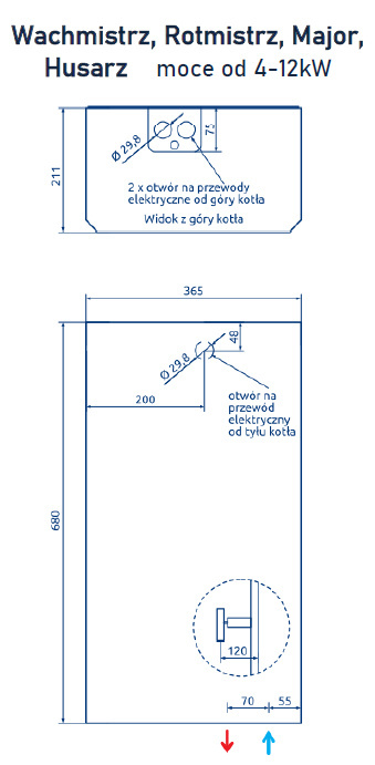Elterm Wachmistrz 6kW Elektryczny Kocioł Wodny (AsP) Elterm Wachmistrz 6kW Elektryczny Kocioł Wodny (AsP)