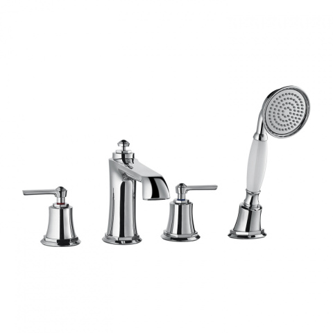 Omnires Armance bateria wannowa 4-otworowa kolor chrom AM5232CR