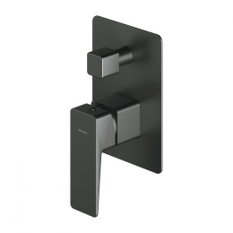 Omnires Parma bateria prysznicowo-wannowa podtynkowa kolor grafit PM7435GR