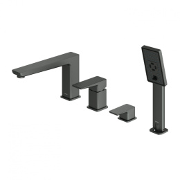 Omnires Parma bateria wannowa 4-otworowa kolor grafit PM7432GR