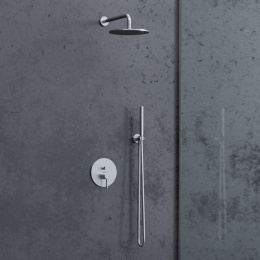 Omnires Y bateria prysznicowo-wannowa podtynkowa nikiel Y1235NI