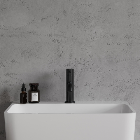 Omnires Y bateria umywalkowa czarna Y1210NBL