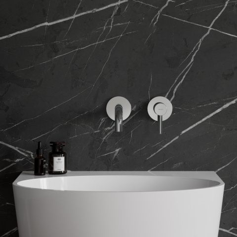 Omnires Y bateria umywalkowa podtynkowa (głowica 25mm) Chrom Y1215HCR