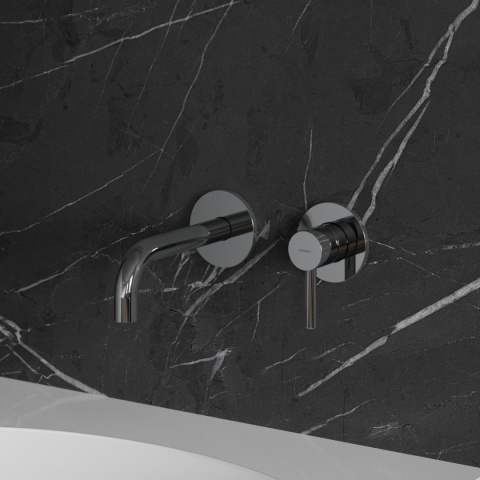 Omnires Y bateria umywalkowa podtynkowa (głowica 25mm) Chrom Y1215HCR