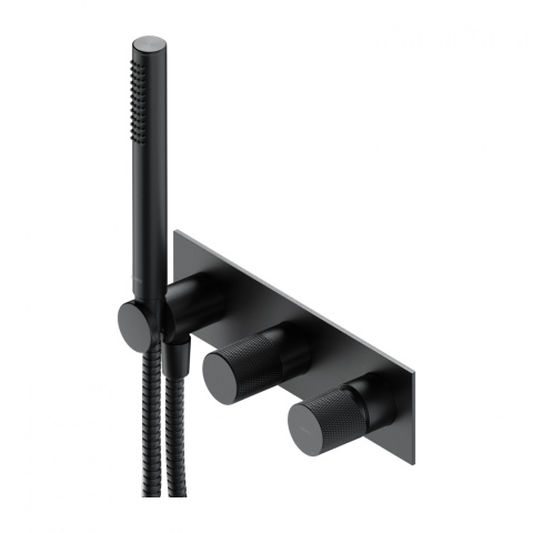 Omnires Contour bateria prysznicowo-wannowa podtynkowa z rączką prysznicową CT8035/1AT